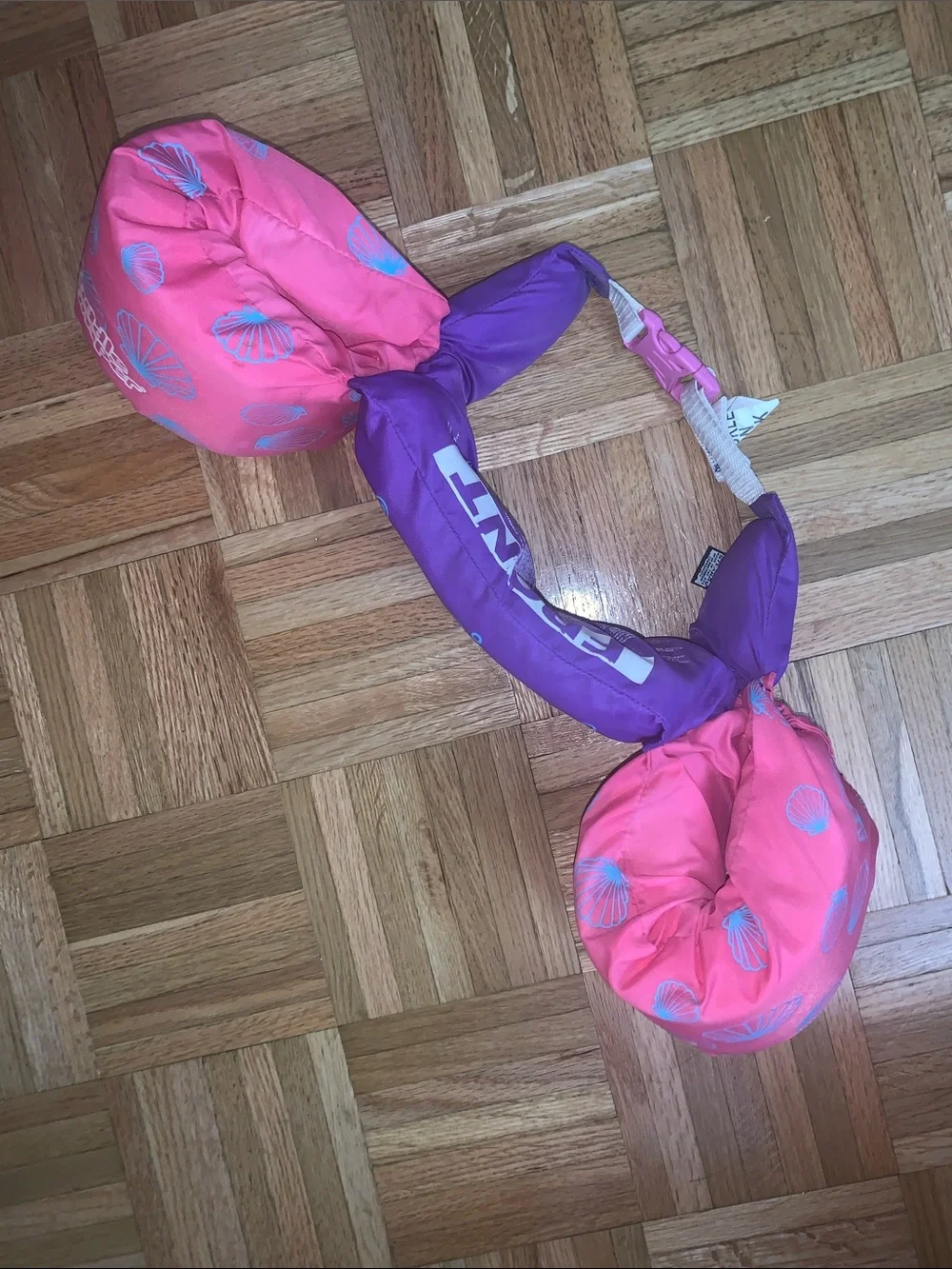 Toddler 35-50lbs EUC Swim Arm Floaties - Puddle Jumper Mermaid